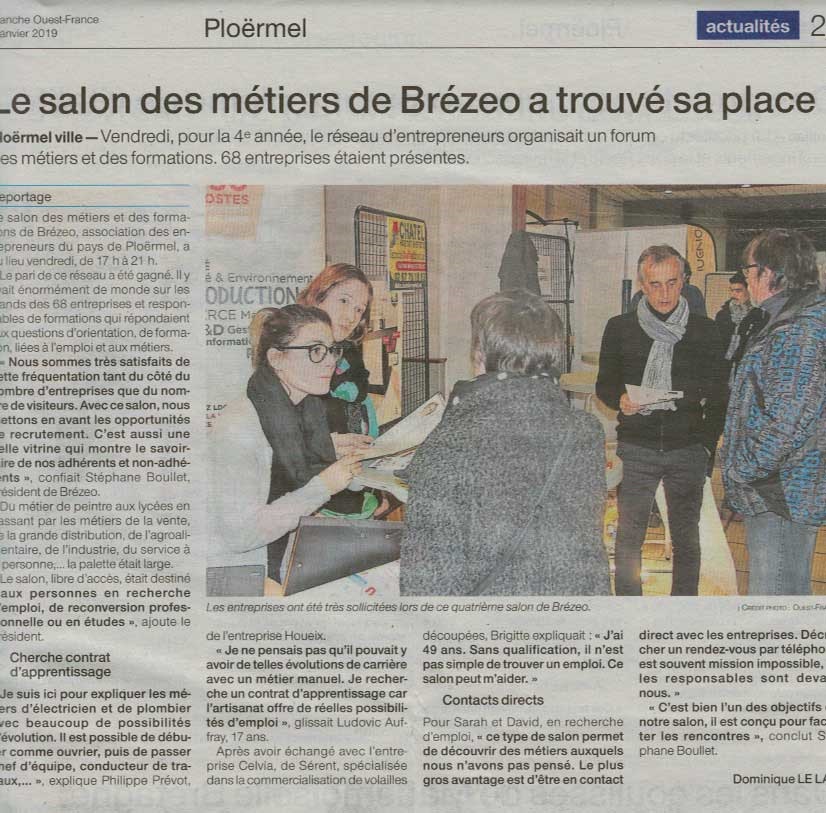 La Presse en parle... le Salon des Métiers et des Formations