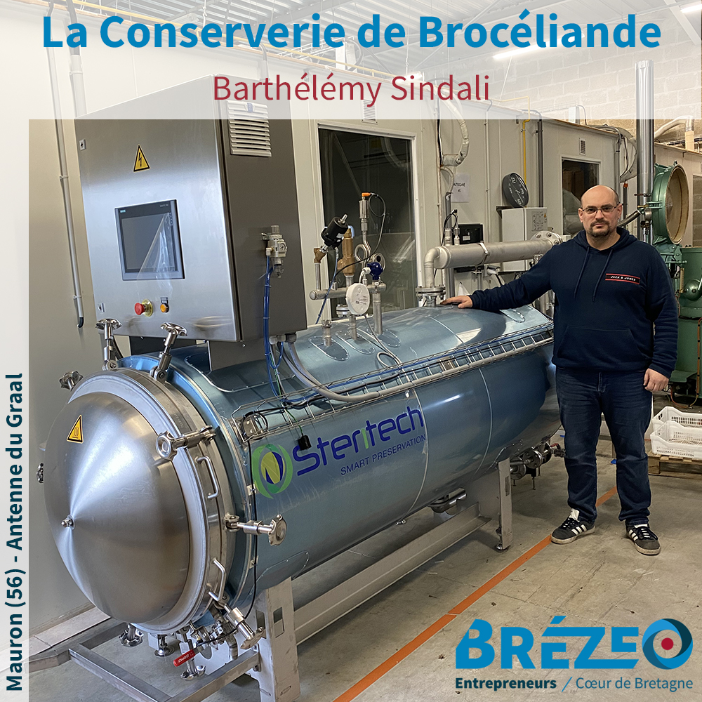 Rencontre avec Barthélémy Sindali de la Conserverie de Brocéliande à Mauron