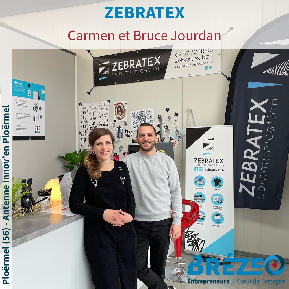 Rencontre avec Carmen et Bruce JOURDAN de ZEBRATEX à Ploërmel