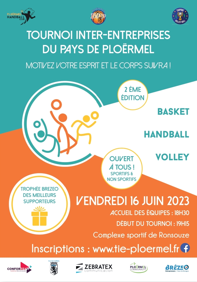 La 2ème édition du Tournoi Inter-Entreprises du Pays de Ploërmel : Un événement sportif ouvert à tous !