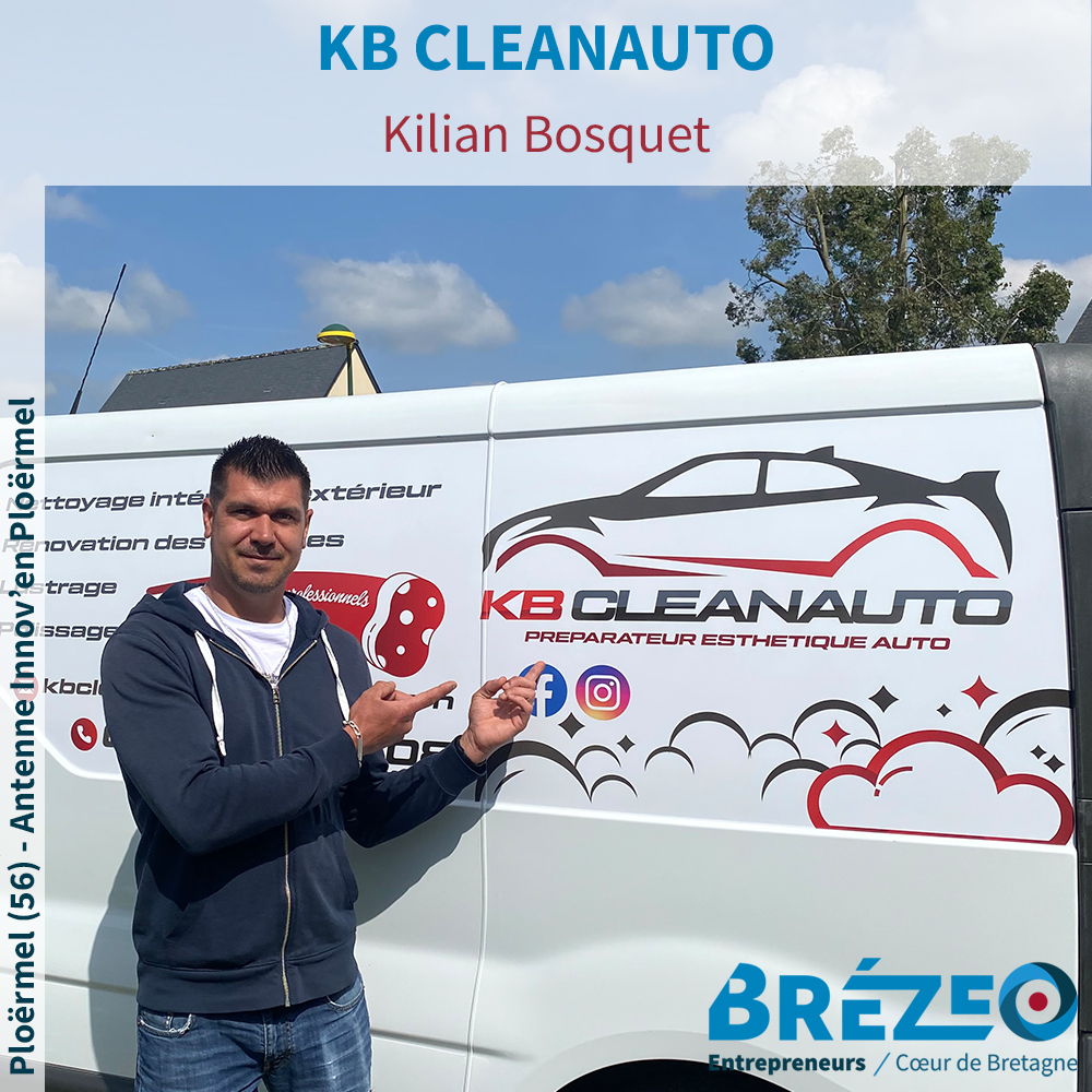 Rencontre avec Kilian BOSQUET de KB CLEAN AUTO à Ploërmel