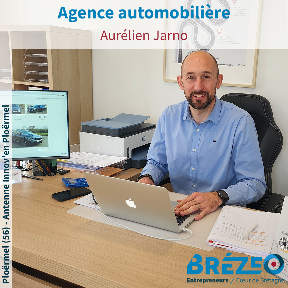 Rencontre avec Aurélien JARNO d’AGENCE AUTOMOBILIÈRE à PLOËRMEL