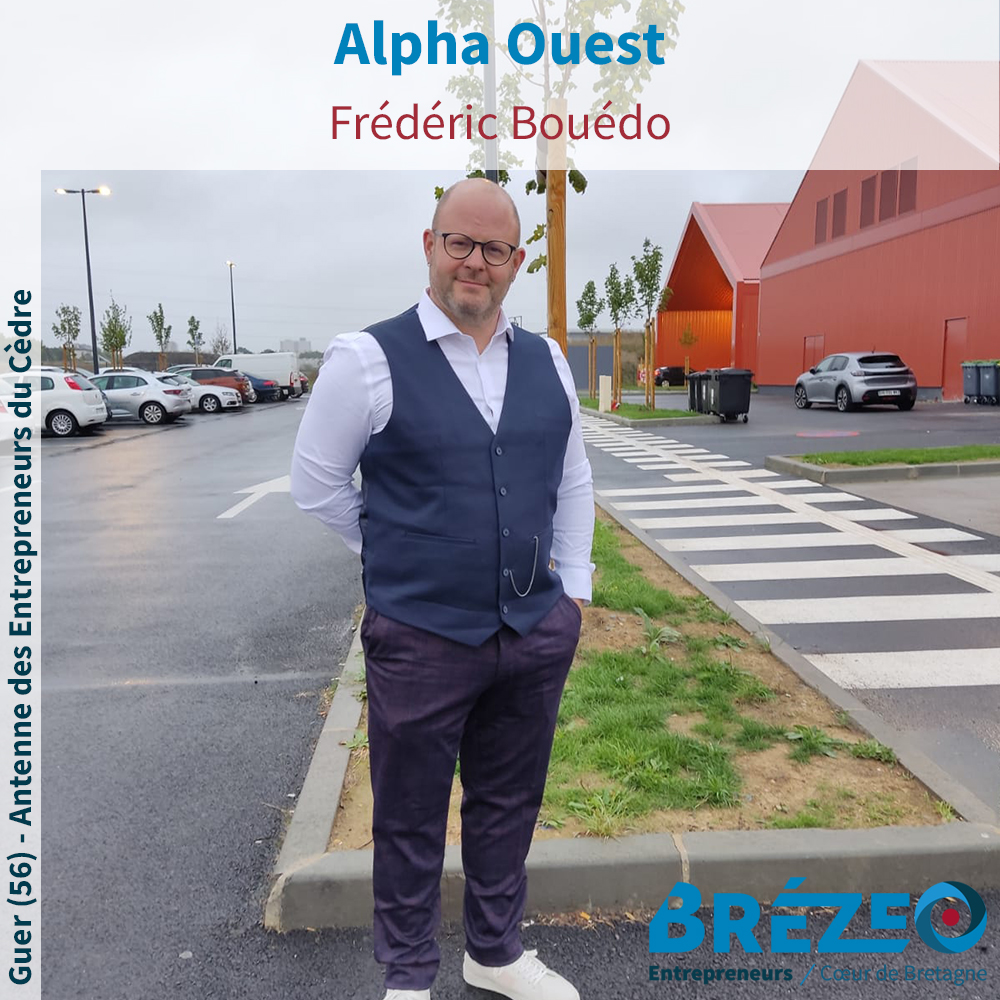 Rencontre avec Frédéric BOUÉDO d’Alpha Ouest à Guer