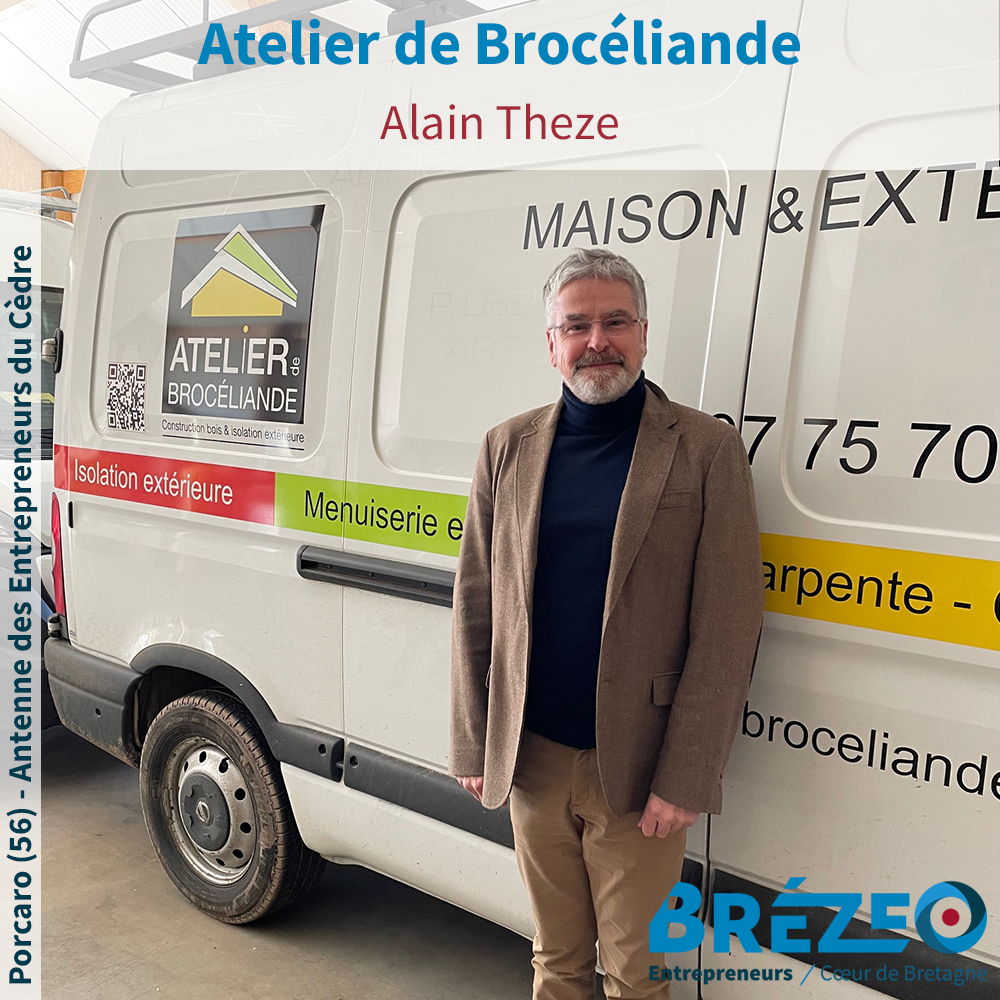 Rencontre avec Alain THEZE d’Atelier de Brocéliande à Porcaro