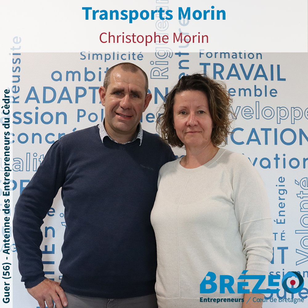 Rencontre avec Christophe MORIN de Transports Morin à Guer