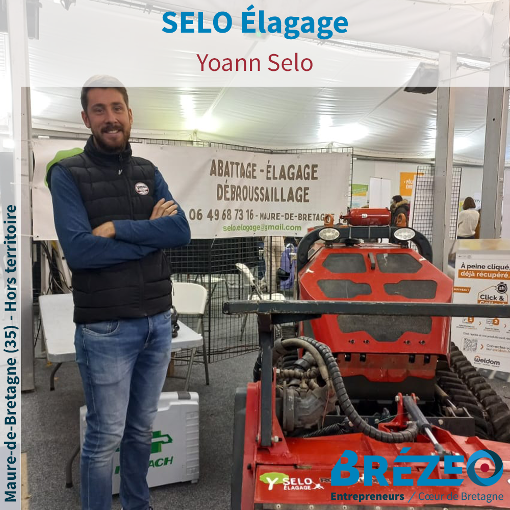 Rencontre avec Yoann SELO de SELO Élagage à Maure-de-Bretagne
