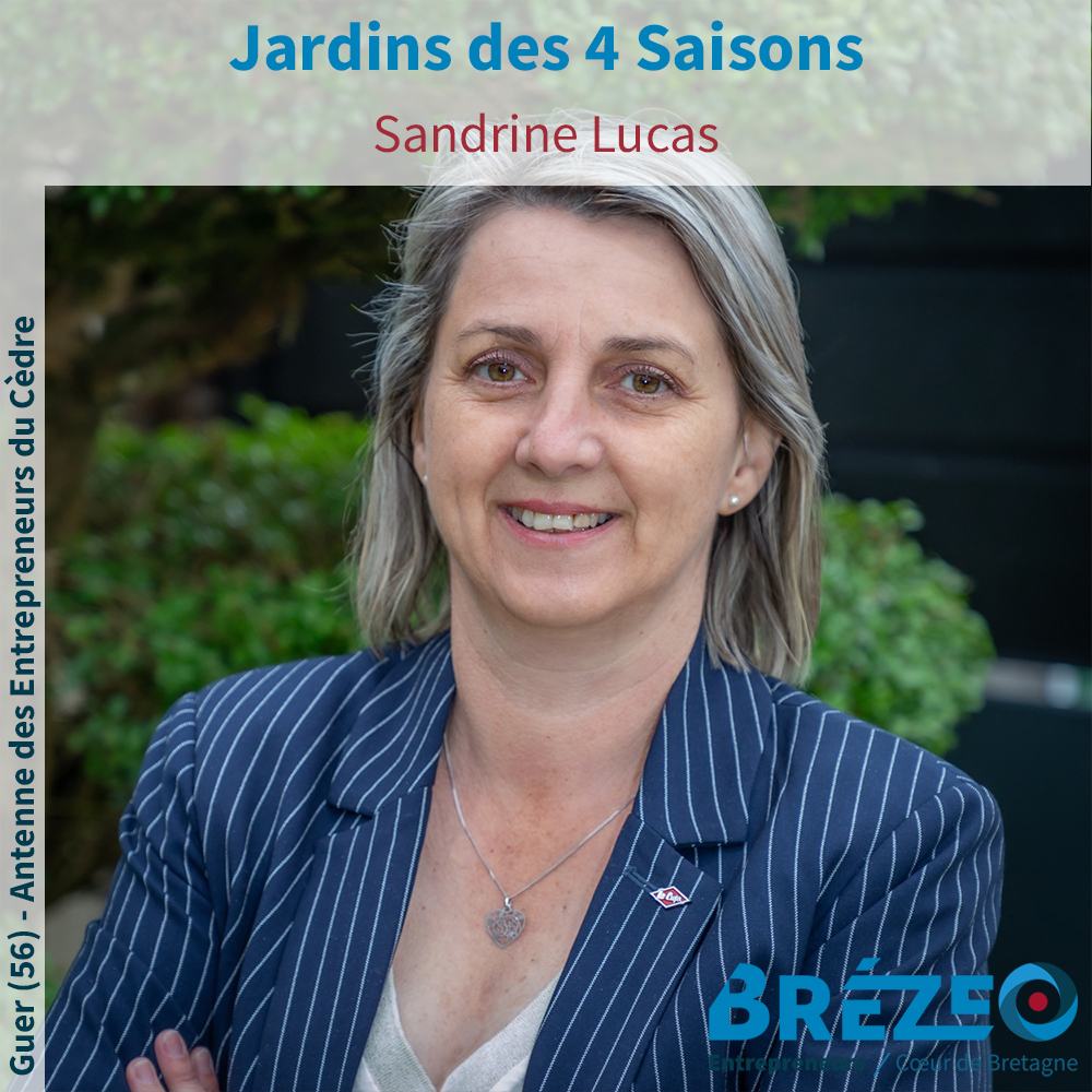 Rencontre avec Sandrine LUCAS des Jardins des 4 Saisons à Guer
